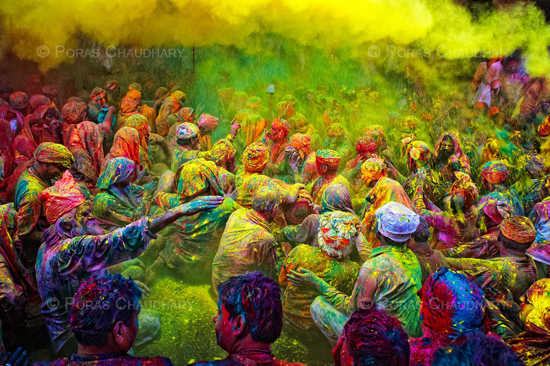 India during Holi Festival